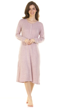 La Marquise Lush Lounge Long Sleeve Nightdress